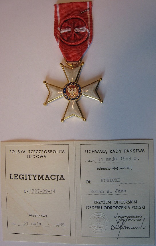 Krzyż oficerski